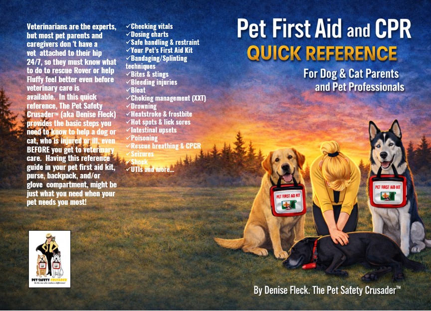 Pet First Aid & CPR Quick Reference