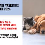 PET FIRST AID AWARENESS MONTH 2024