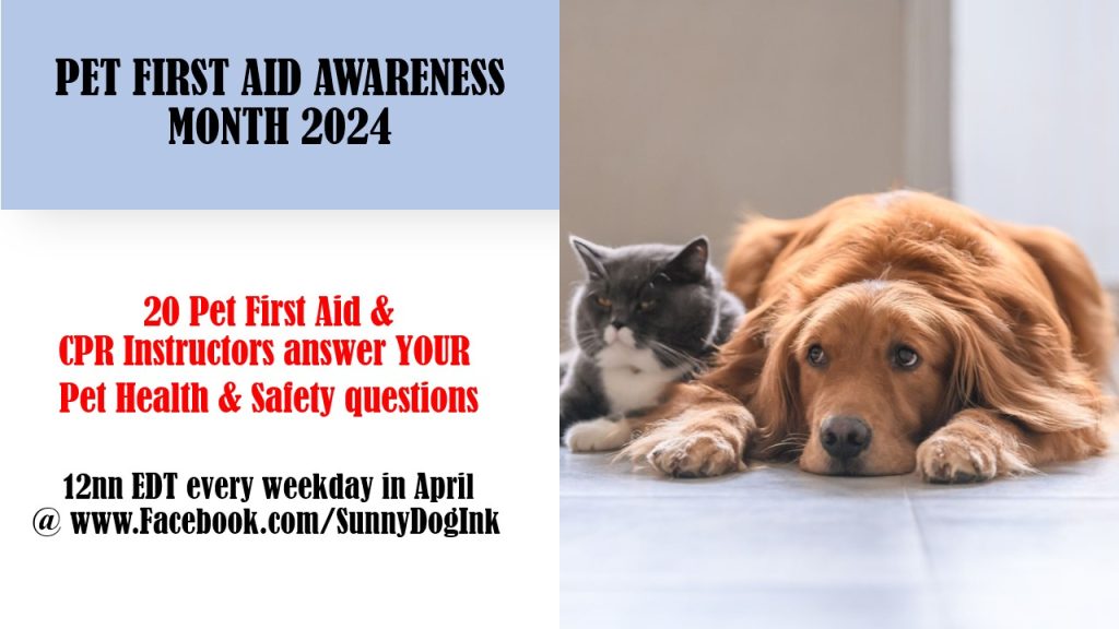 PET FIRST AID AWARENESS MONTH 2024